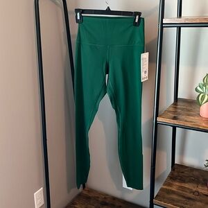 Green Lululemon align leggings